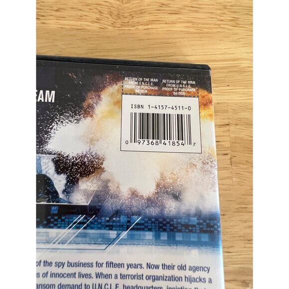 Return Of The Man From U.N.C.L.E. DVD 1983 TV Spy Movie Robert Vaughn Pre-Owned - Picture 3 of 5